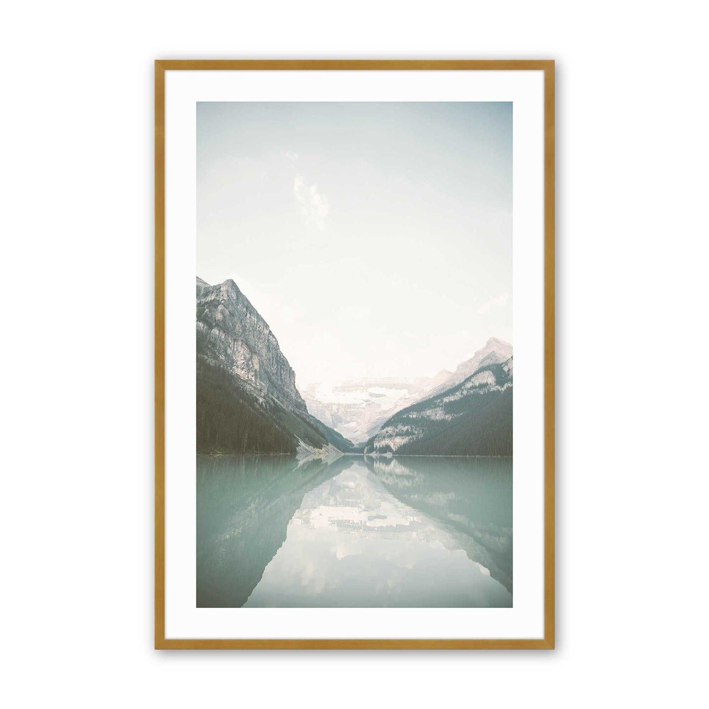 [Color:Polished Gold] Picture of art in a Polished Gold frame