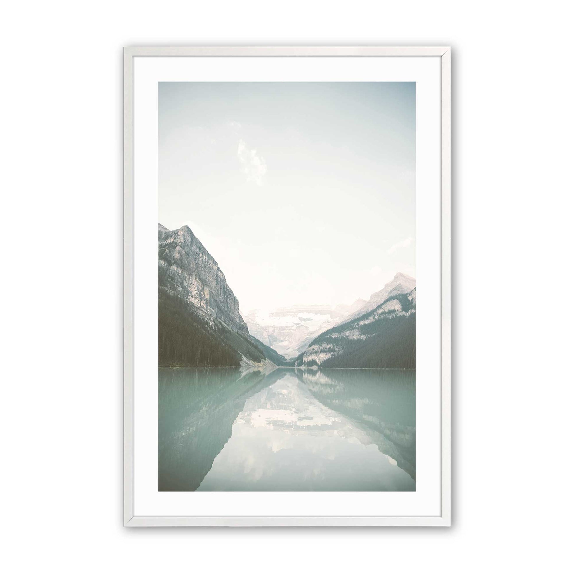 [Color:Opaque White] Picture of art in a Opaque White frame