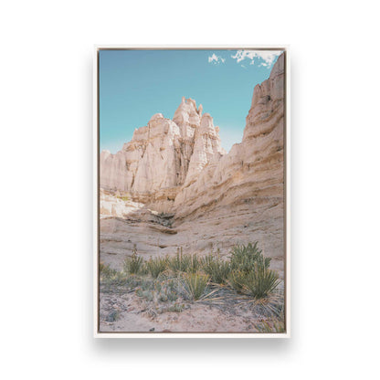 [Color:Opaque White] Picture of art in a White frame