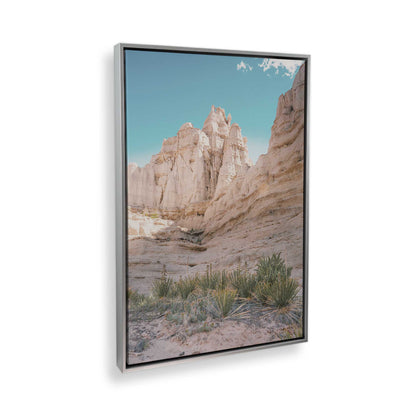 [Color:Polished Chrome] Picture of art in a Polished Chrome frame at an angle