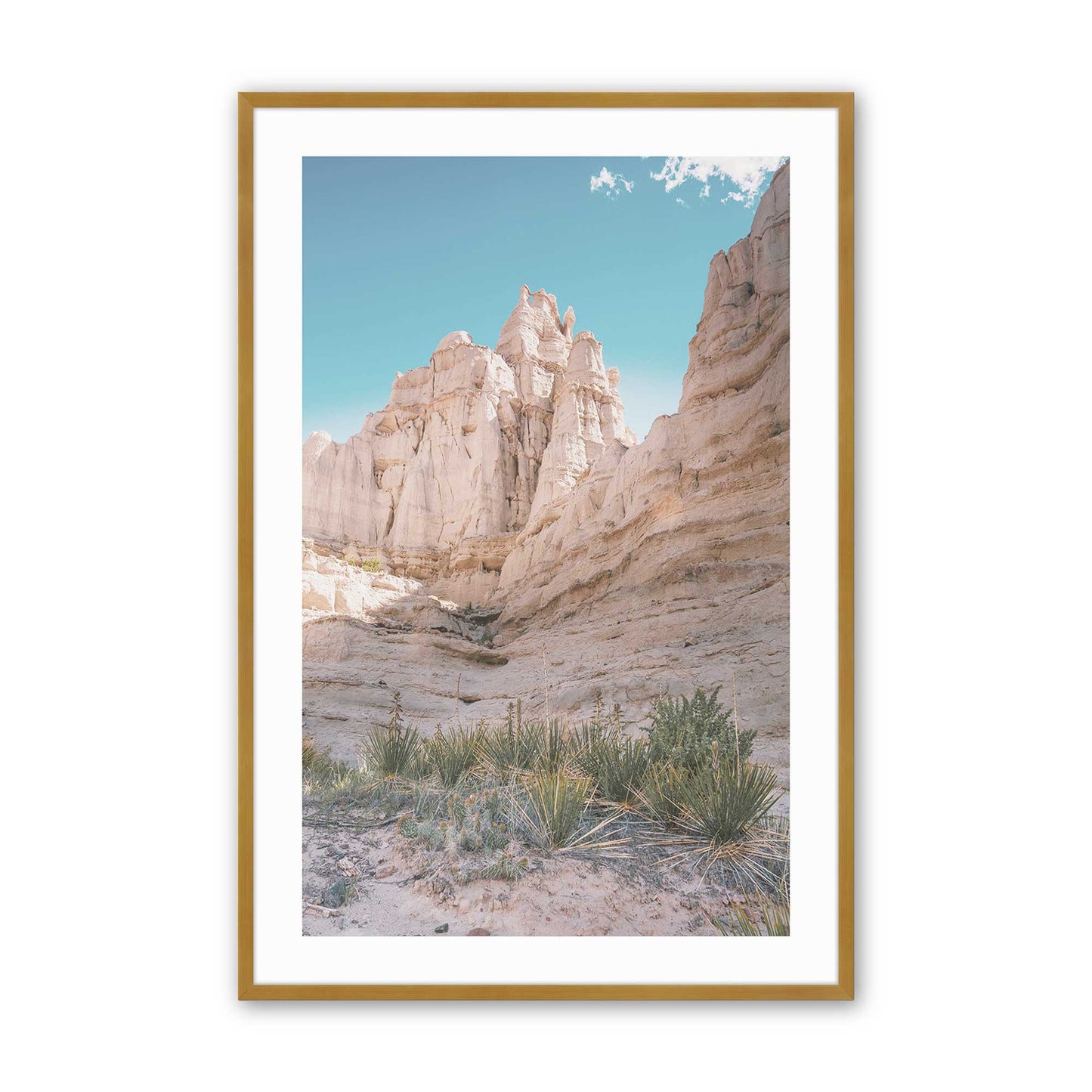 [Color:Polished Gold] Picture of art in a Polished Gold frame