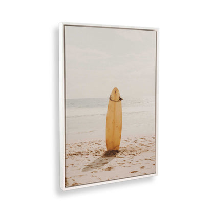 [Color:Opaque White] Picture of art in a White frame at an angle