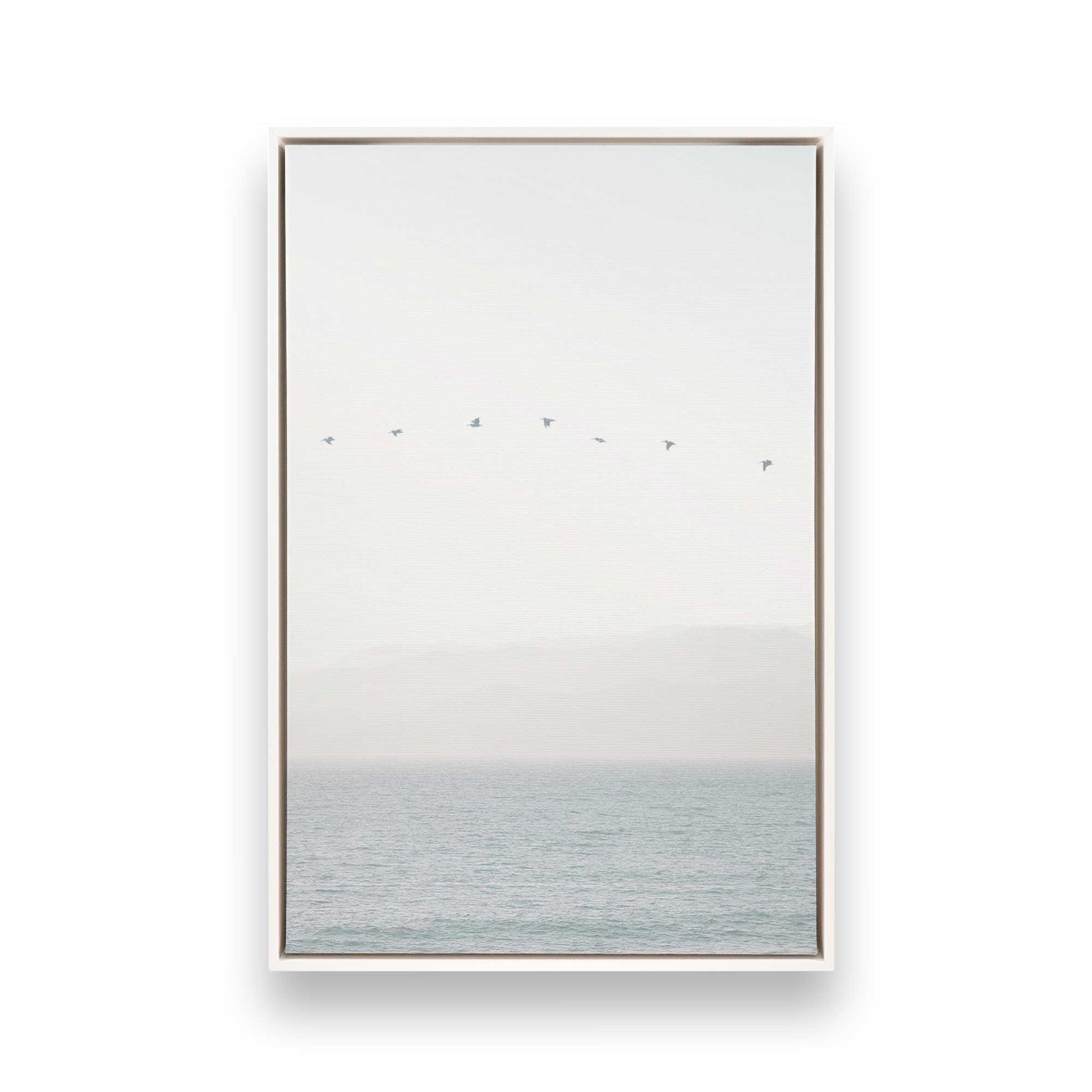 [Color:Opaque White] Picture of art in a White frame