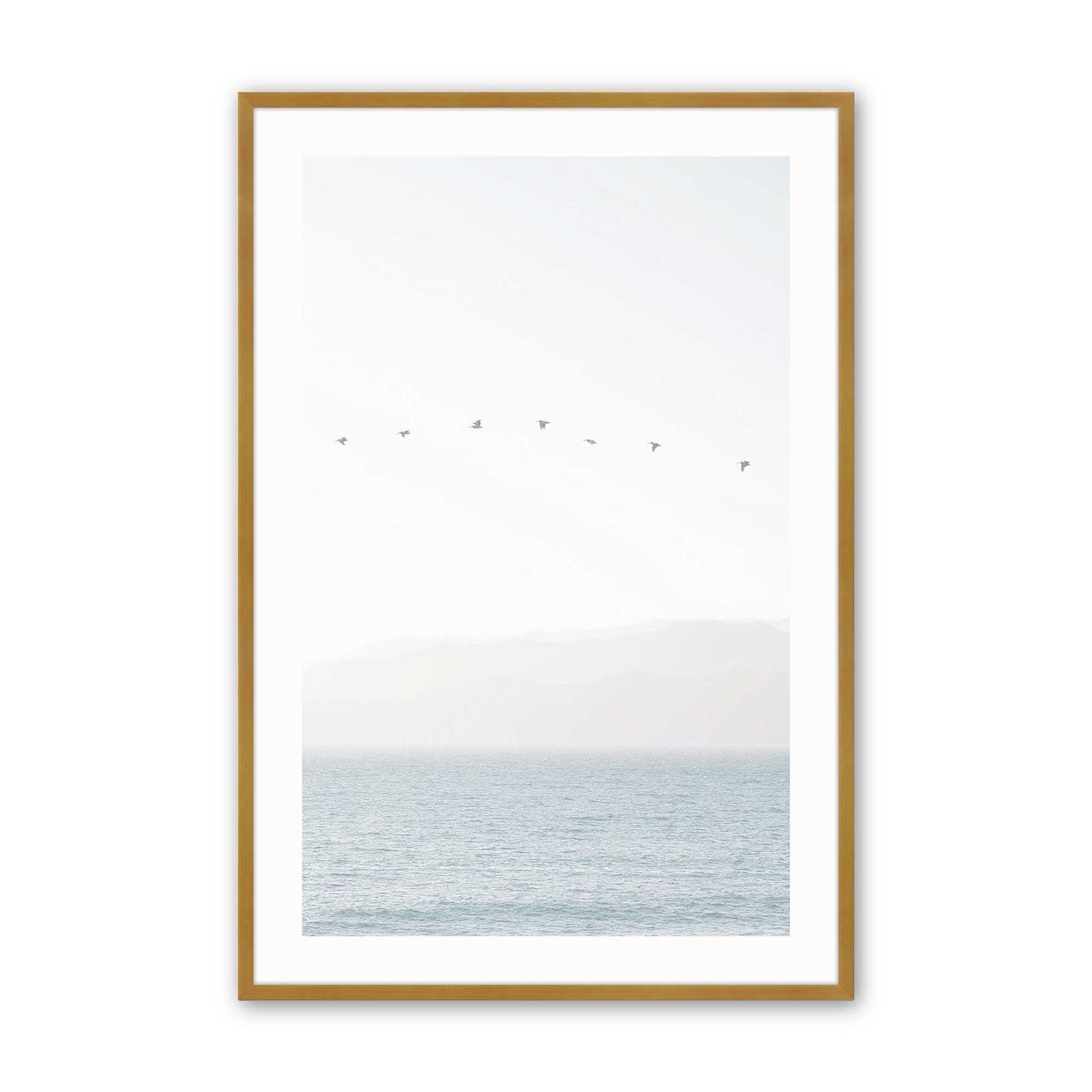 [Color:Polished Gold] Picture of art in a Polished Gold frame