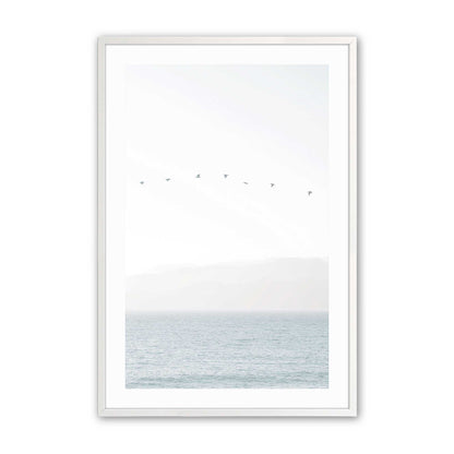 [Color:Opaque White] Picture of art in a Opaque White frame