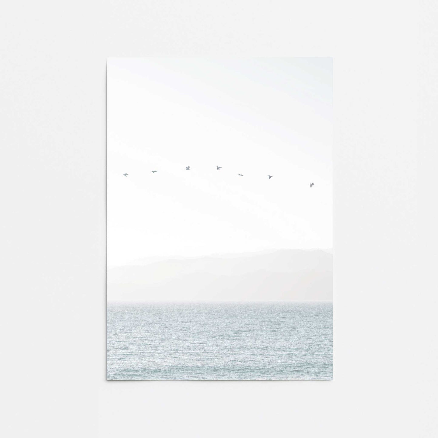 Seaside Flight Promotional Rolled Print