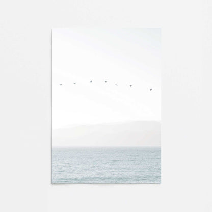 Seaside Flight Promotional Rolled Print