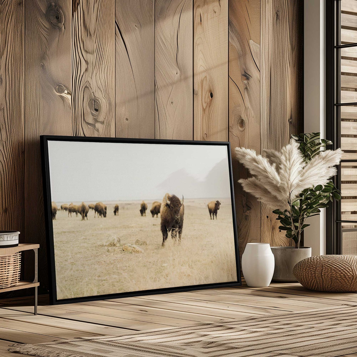 Wild Plains Print on Canvas