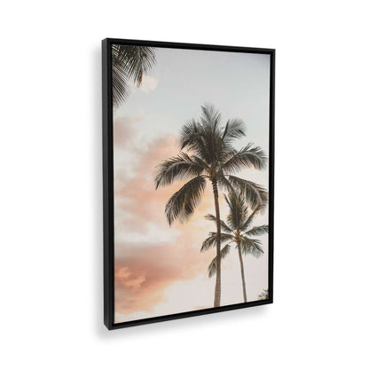 [Color:Satin Black] Picture of art in a Satin Black frame at an angle