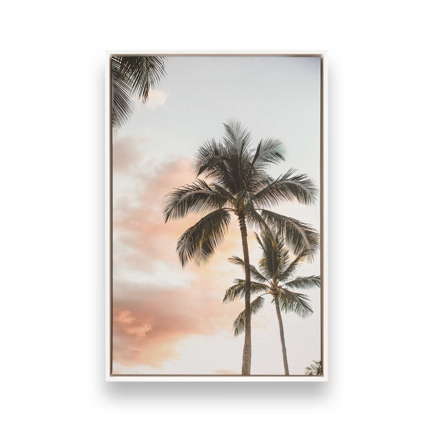 [Color:Opaque White] Picture of art in a White frame