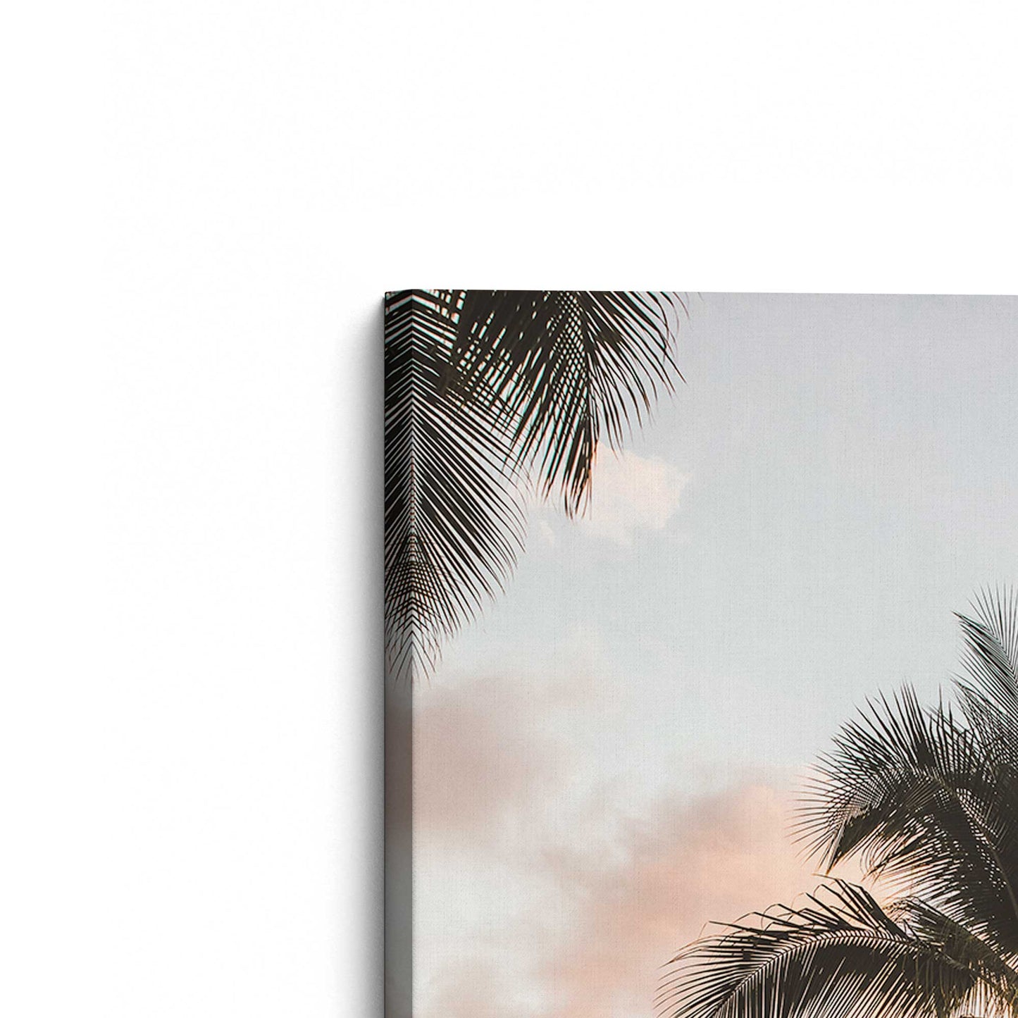 [Color:Stretched Canvas], Picture of the corner of the art