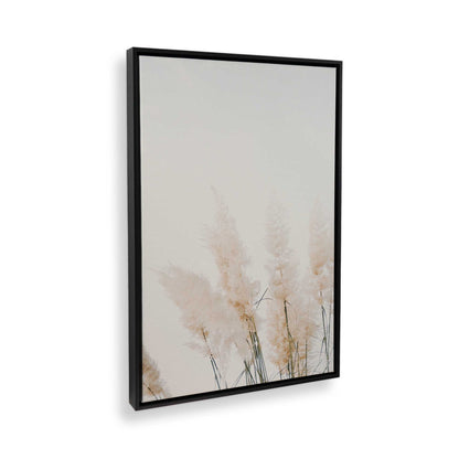 [Color:Satin Black] Picture of art in a Satin Black frame at an angle