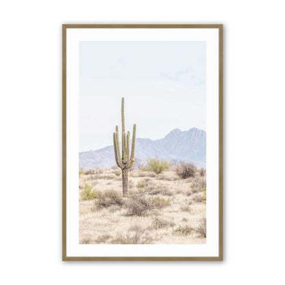 [Color:Brushed Gold] Picture of art in a Brushed Gold frame