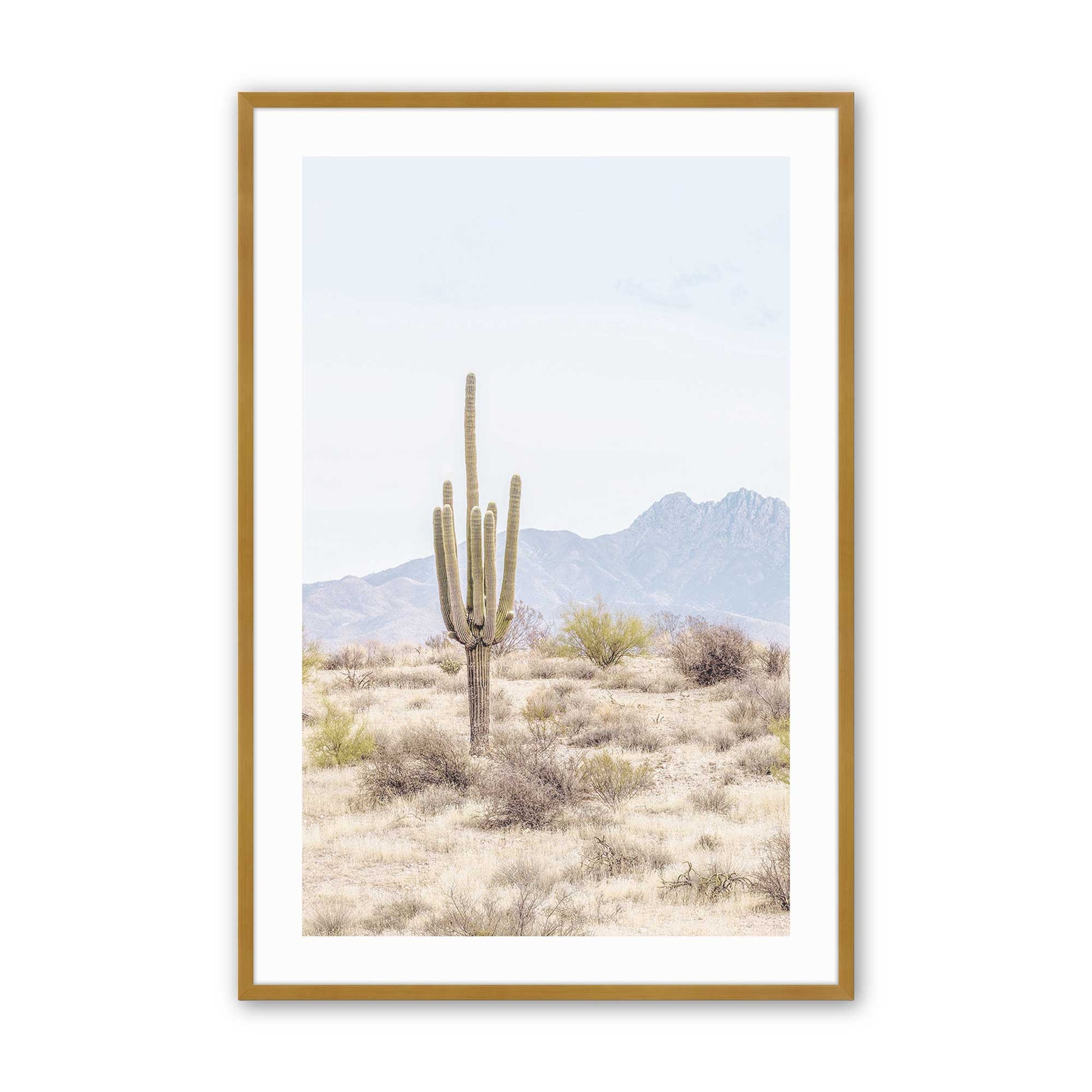 [Color:Polished Gold] Picture of art in a Polished Gold frame