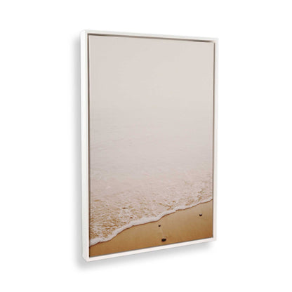 [Color:Opaque White] Picture of art in a White frame at an angle