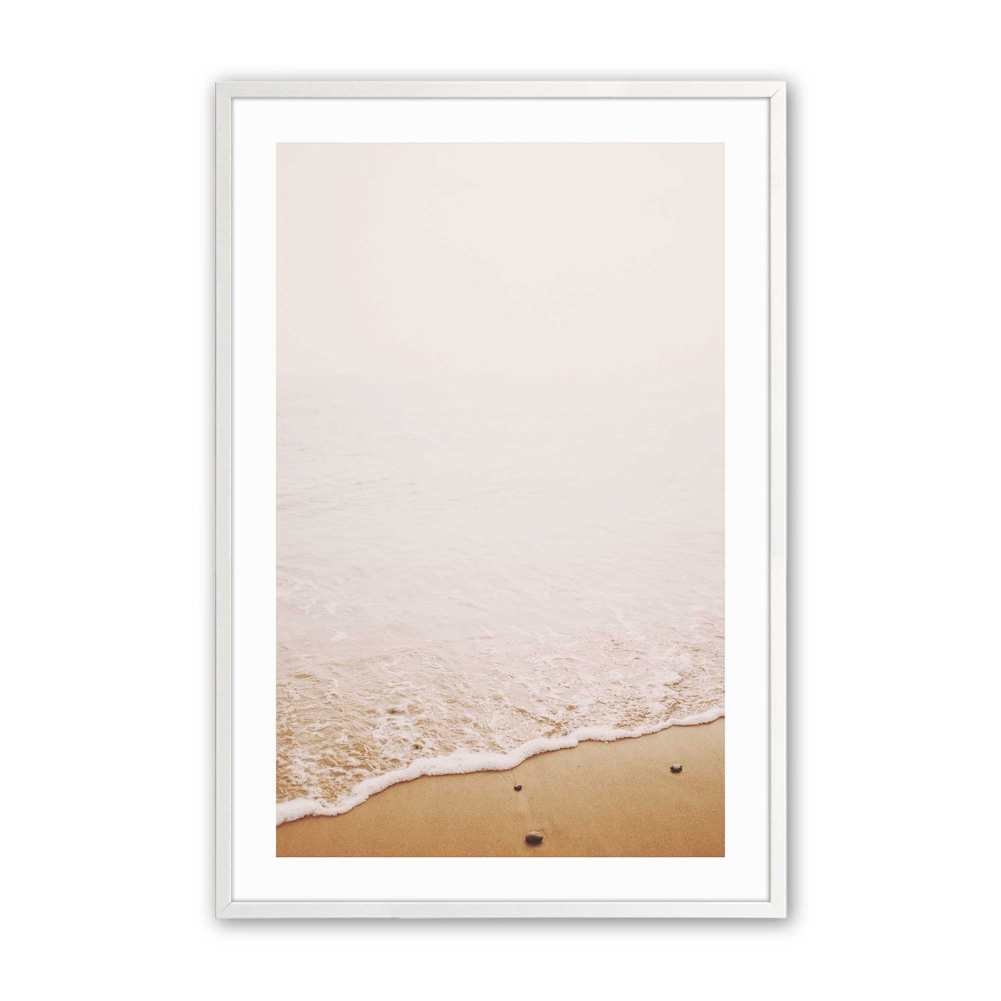 [Color:Opaque White] Picture of art in a Opaque White frame