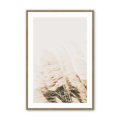 [Color:Brushed Gold] Picture of art in a Brushed Gold frame