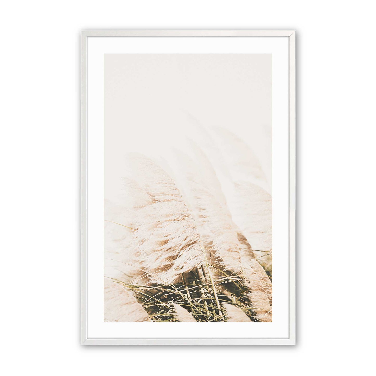 [Color:Opaque White] Picture of art in a Opaque White frame