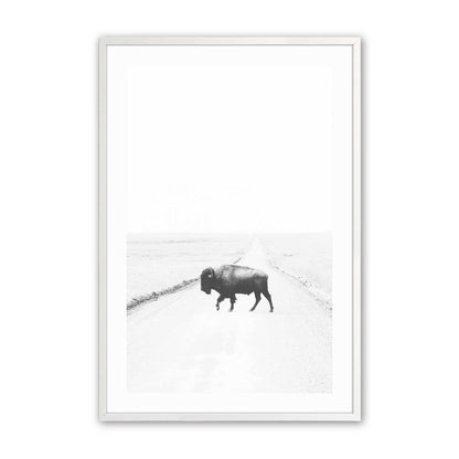 [Color:Opaque White] Picture of art in a Opaque White frame