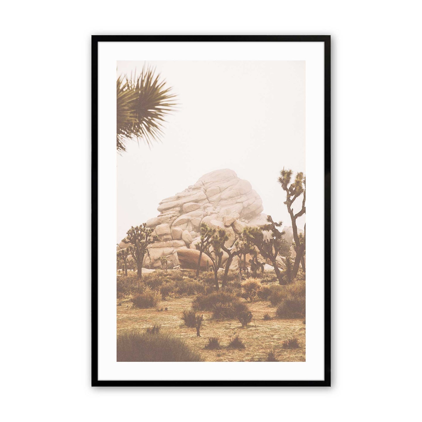 [Color:Satin Black], Picture of art in a Satin Black frame