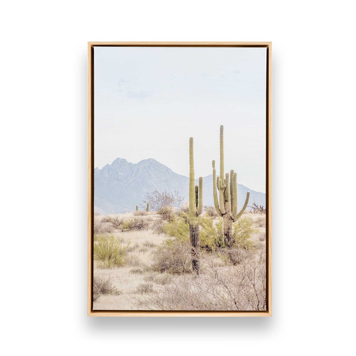 [Color:American Maple] Picture of art in a American Maple frame