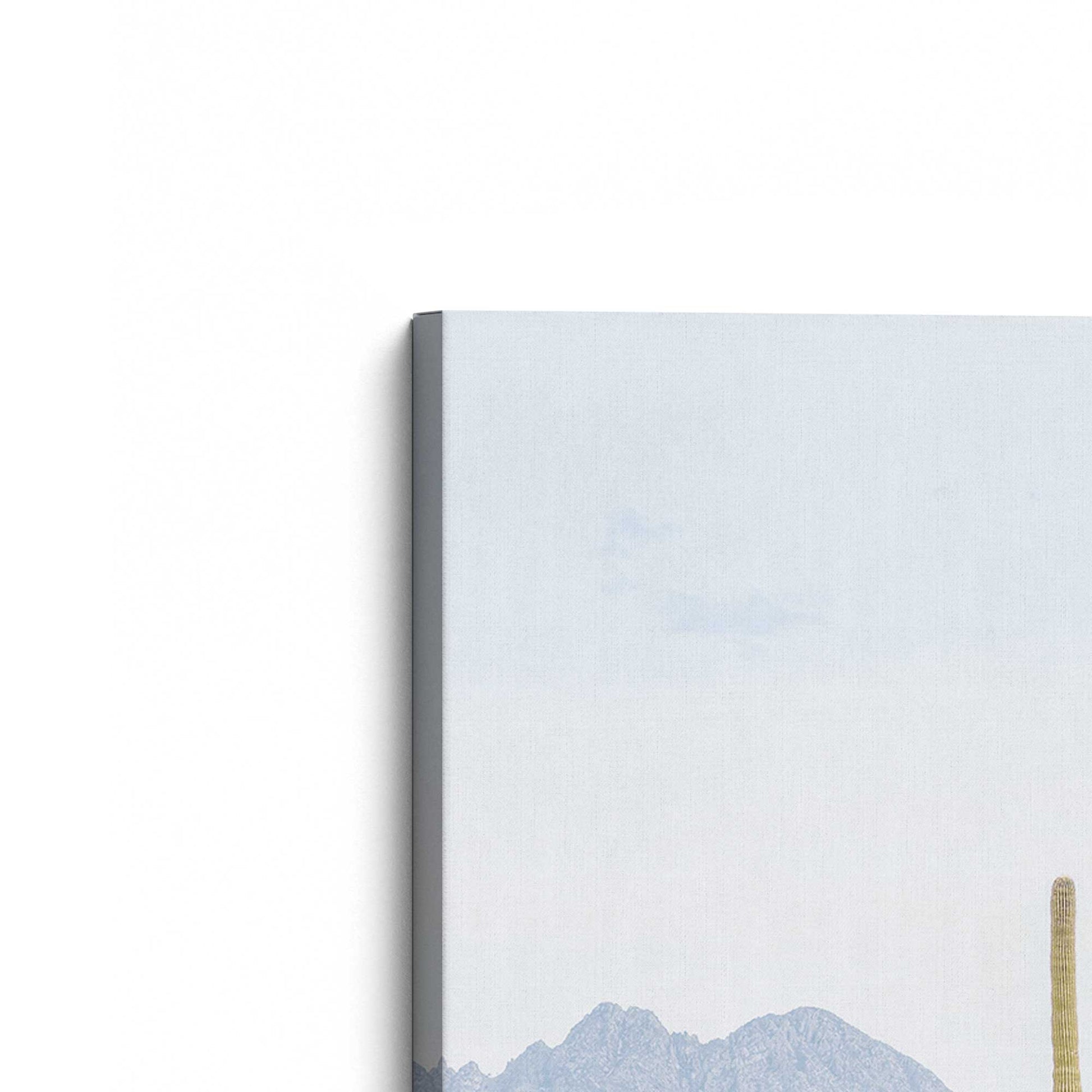 [Color:Stretched Canvas], Picture of the corner of the art