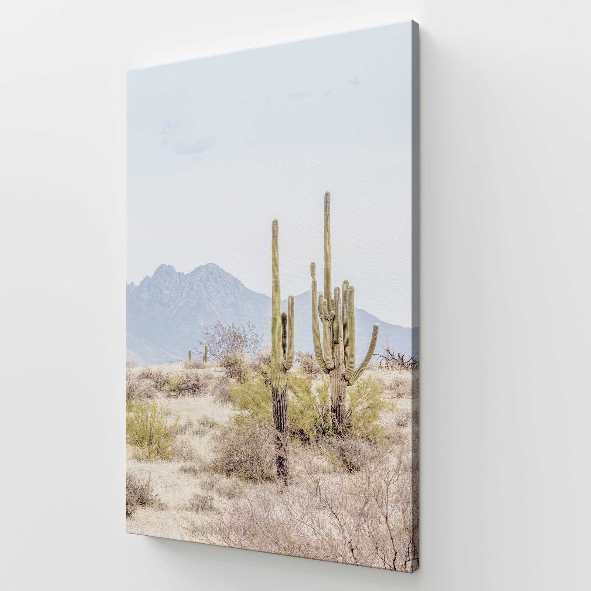 [Color:Stretched Canvas], Picture of art at an angle