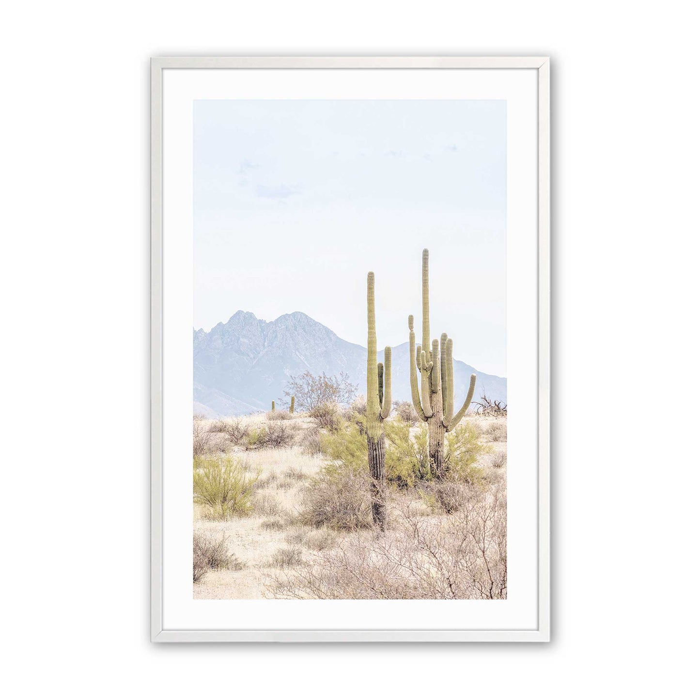 [Color:Opaque White] Picture of art in a Opaque White frame