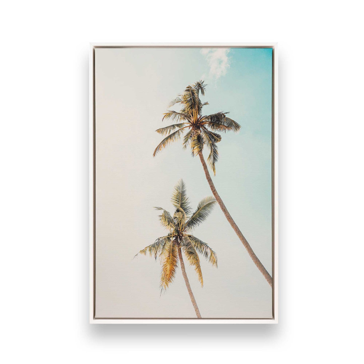 [Color:Opaque White] Picture of art in a White frame