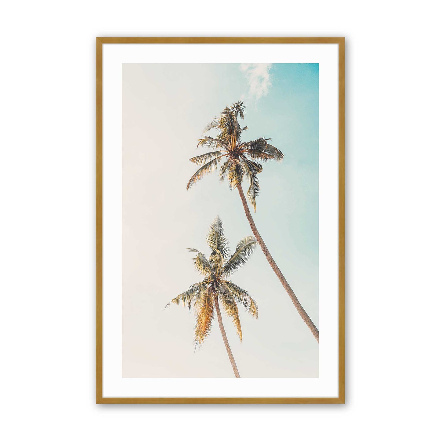 [Color:Polished Gold] Picture of art in a Polished Gold frame