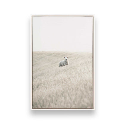 [Color:Opaque White] Picture of art in a White frame