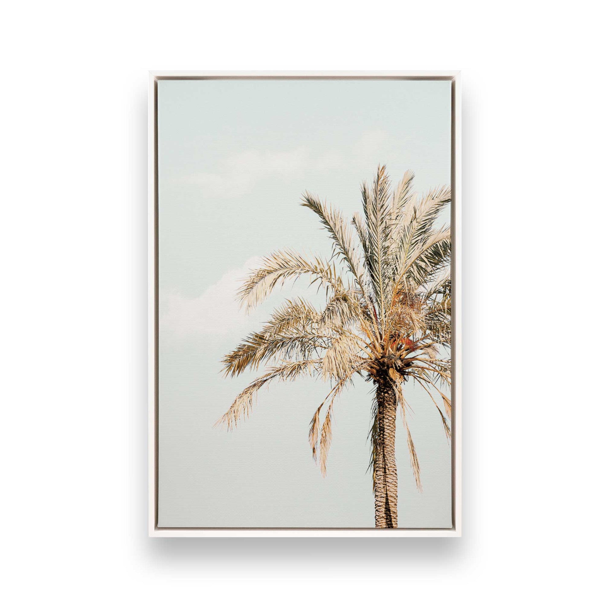 [Color:Opaque White] Picture of art in a White frame