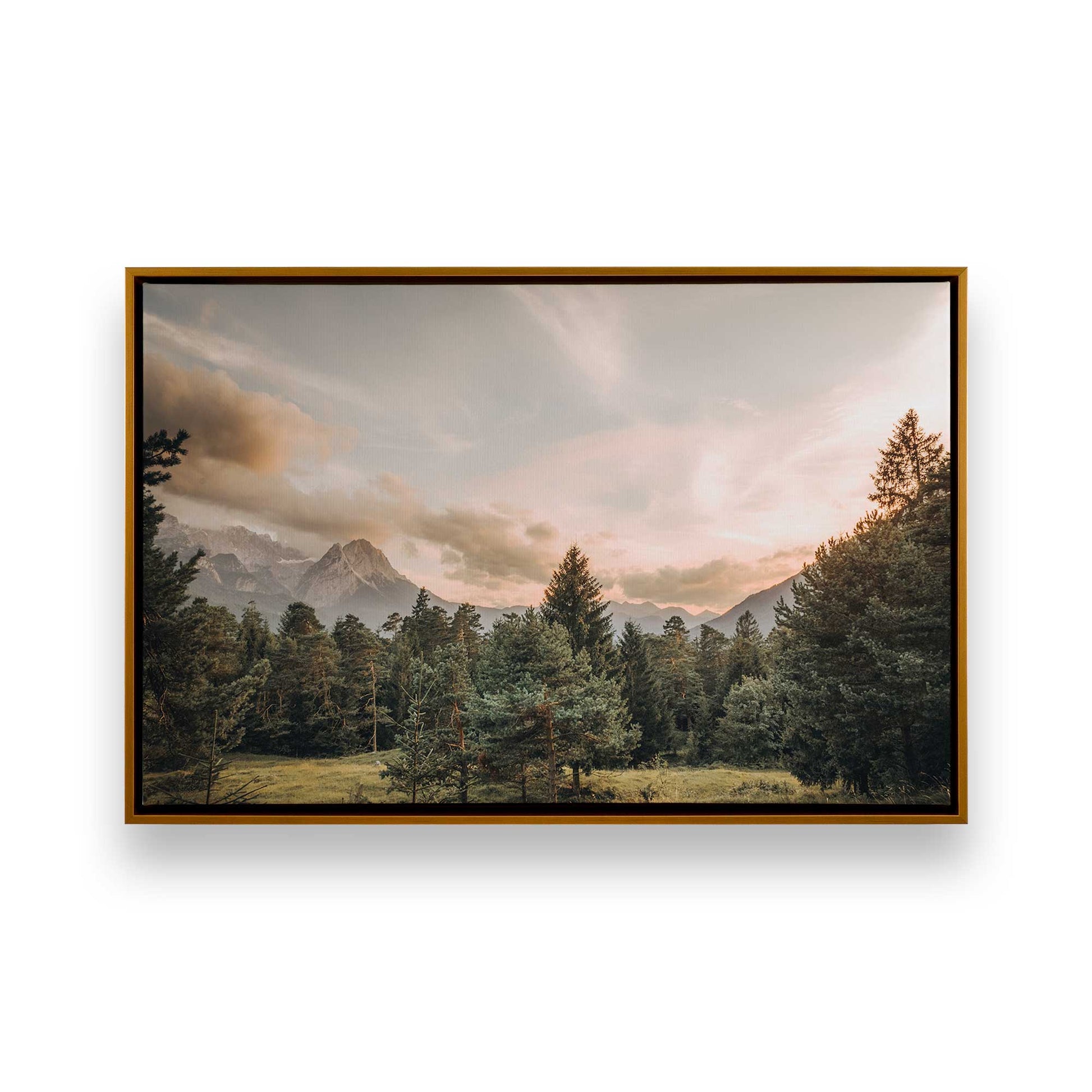 [Color:Polished Gold] Picture of art in a Polished Gold frame