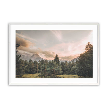 [Color:Opaque White] Picture of art in a Opaque White frame