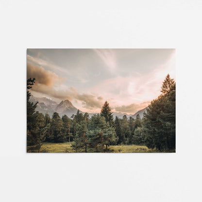 Twilight Alpine Promotional Rolled Print