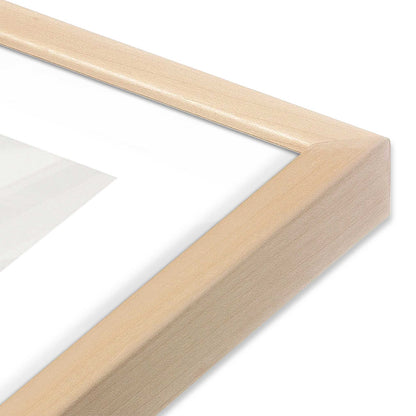 [Color:Raw Maple] Picture of art in a Raw Maple frame of the corner