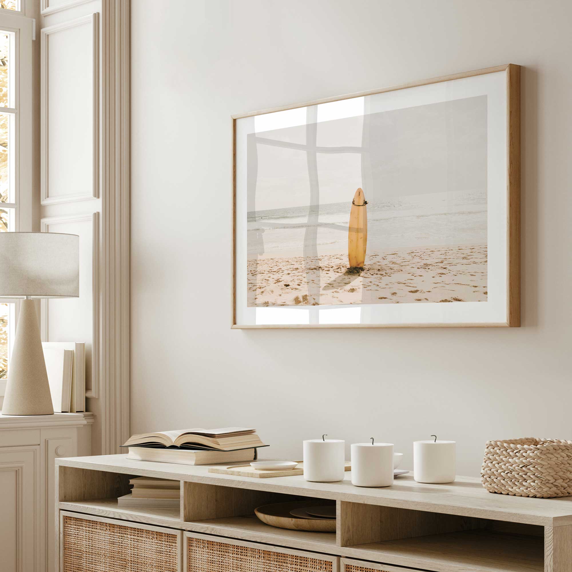 Solitary Surf II Print – Frametolia.