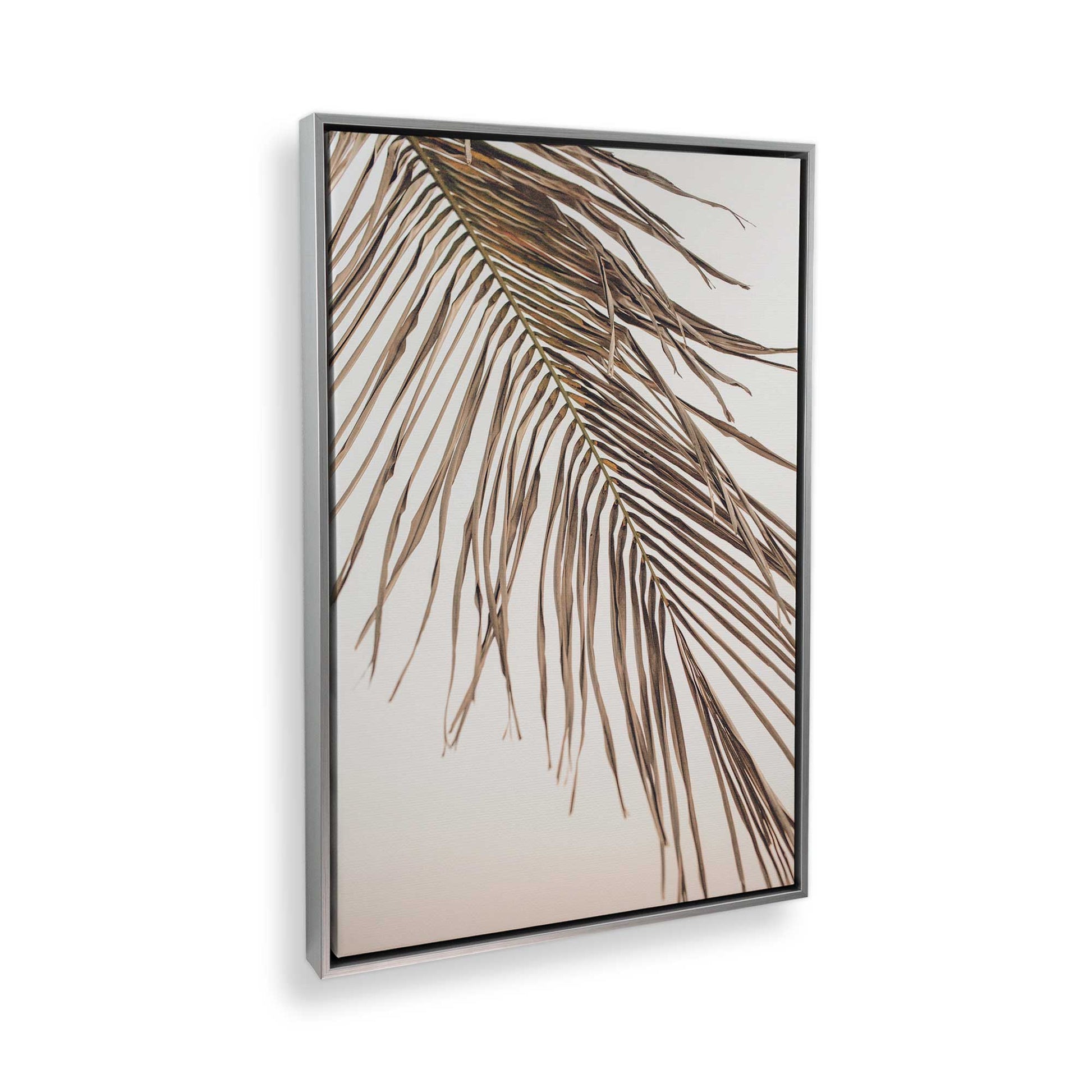 [Color:Polished Chrome] Picture of art in a Polished Chrome frame at an angle