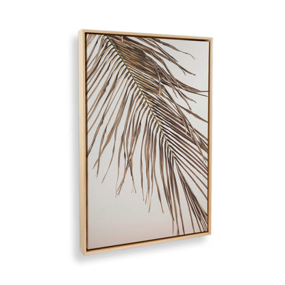 [Color:American Maple] Picture of art in a American Maple frame at an angle