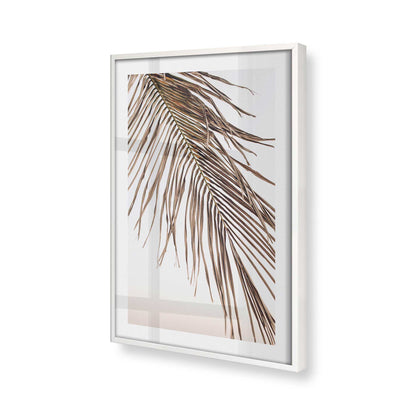 [Color:Opaque White] Picture of art in a Opaque White frame at an angle