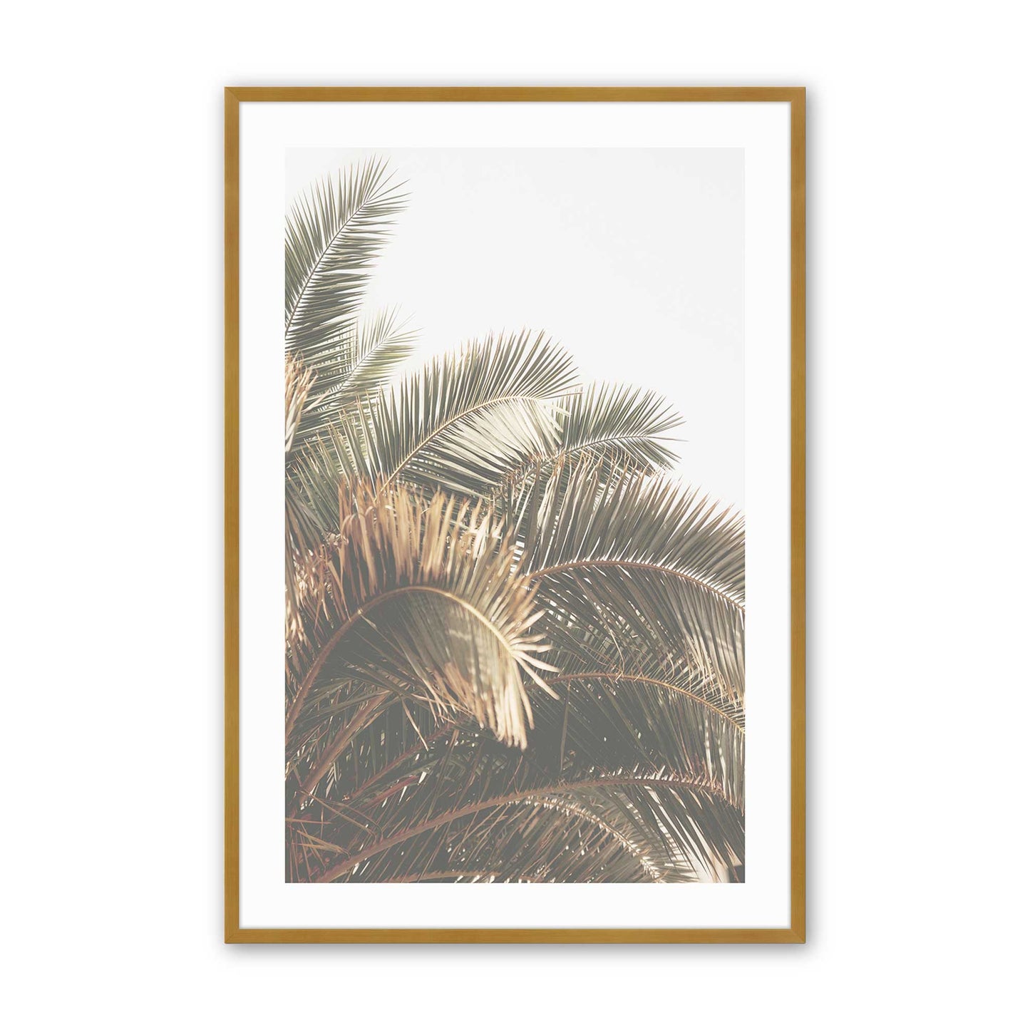 [Color:Polished Gold] Picture of art in a Polished Gold frame