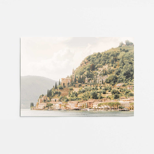 Hillside Tranquil Retreat Promotional Rolled Print