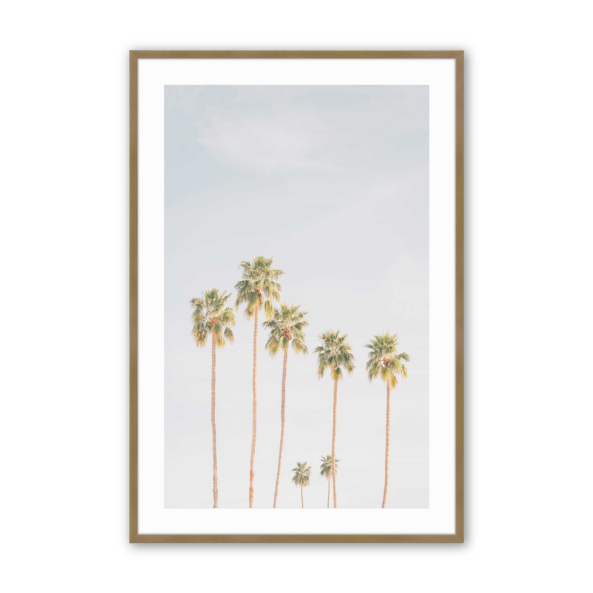 [Color:Brushed Gold] Picture of art in a Brushed Gold frame