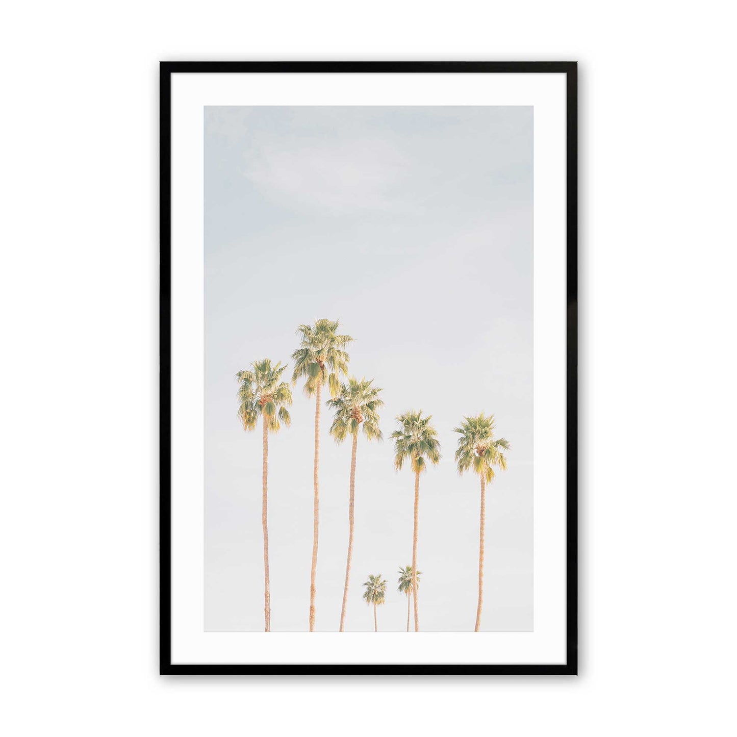 [Color:Satin Black], Picture of art in a Satin Black frame