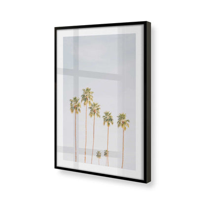 [Color:Satin Black] Picture of art in a Satin Black frame at an angle