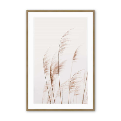 [Color:Brushed Gold] Picture of art in a Brushed Gold frame