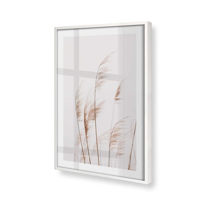 [Color:Opaque White] Picture of art in a Opaque White frame at an angle