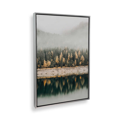 [Color:Polished Chrome] Picture of art in a Polished Chrome frame at an angle