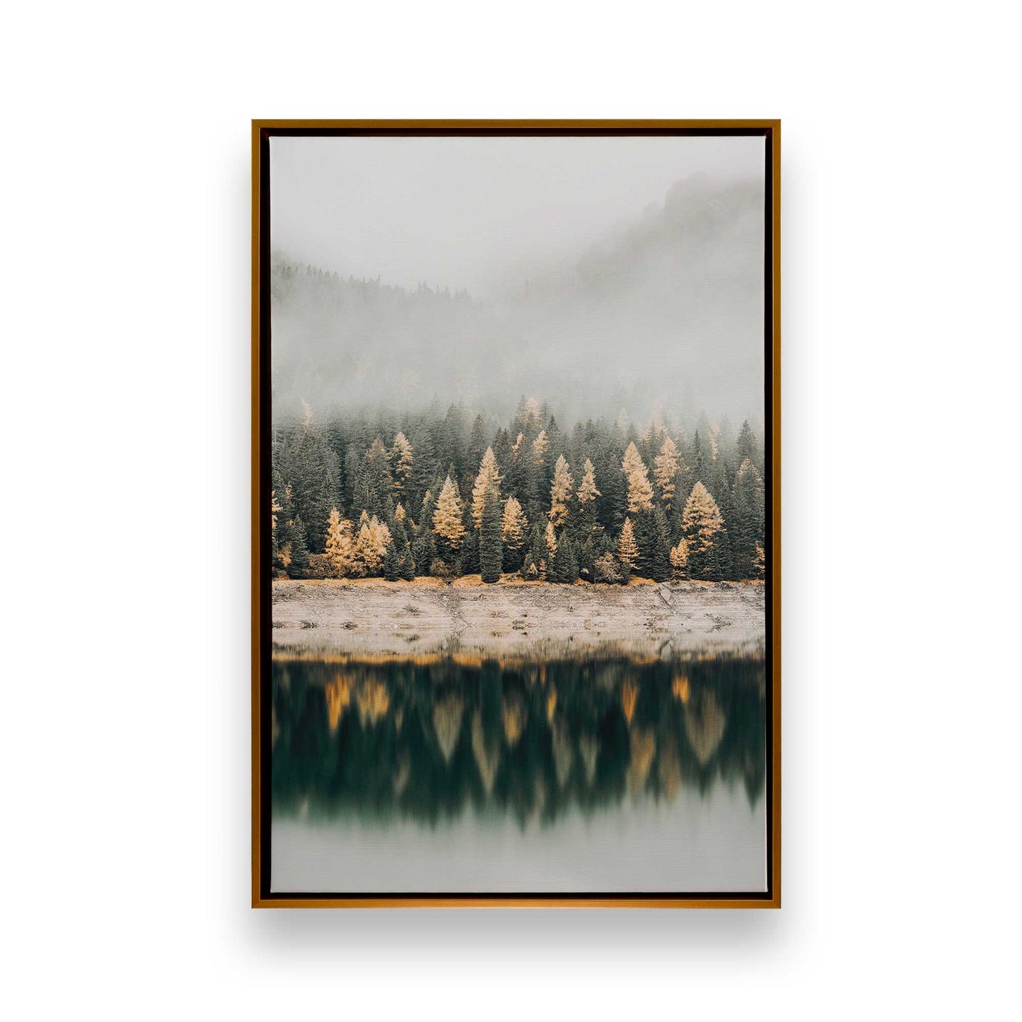 [Color:Polished Gold] Picture of art in a Polished Gold frame