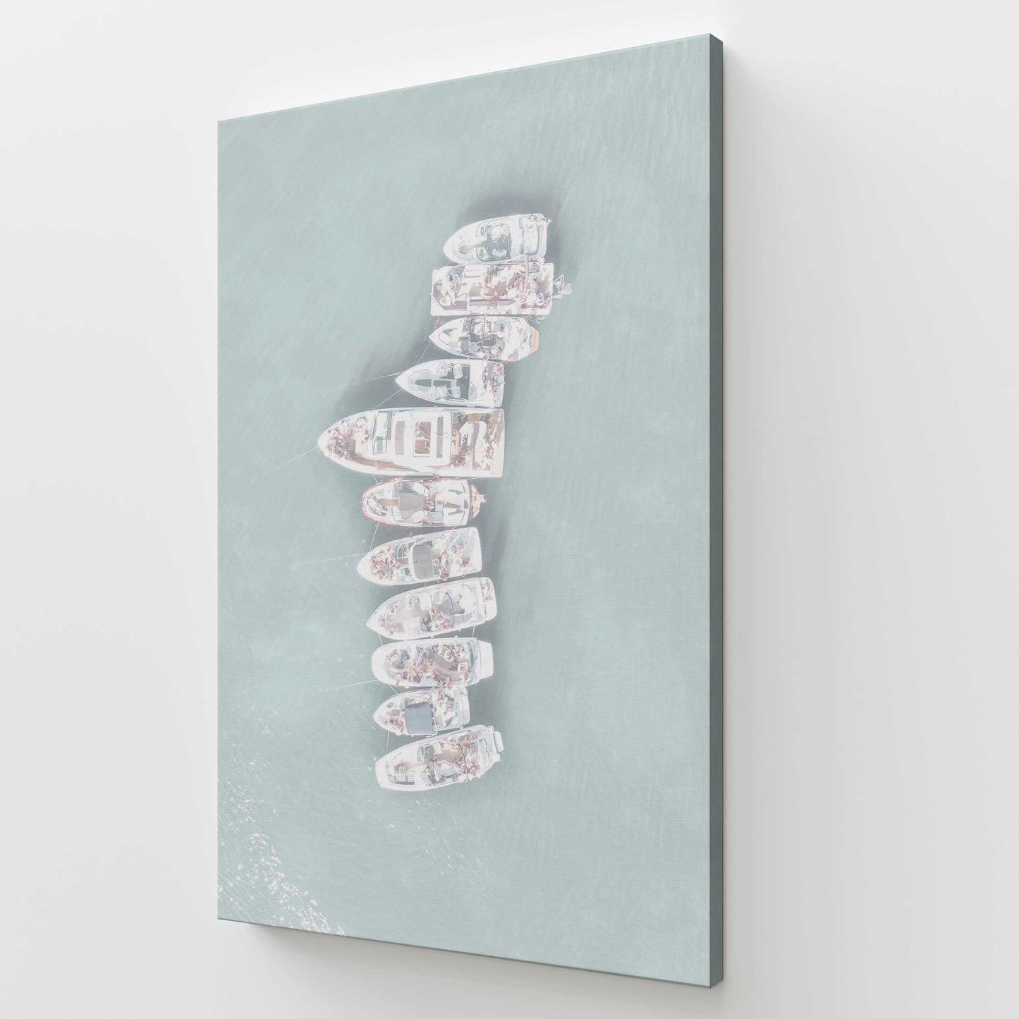 [Color:Stretched Canvas], Picture of art at an angle